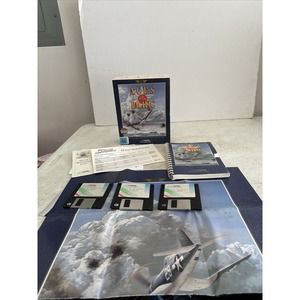Aces of the Pacific - Dynamix - 1992 / IBM PC Complete With Game Guide & Poster